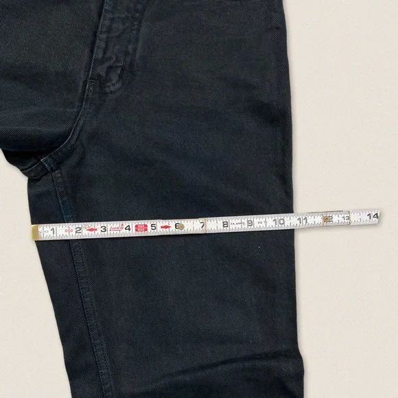 Vintage Calvin Klein Black Mom jeans 23” 24”High waisted rise slim fit tapered - Picture 6 of 12
